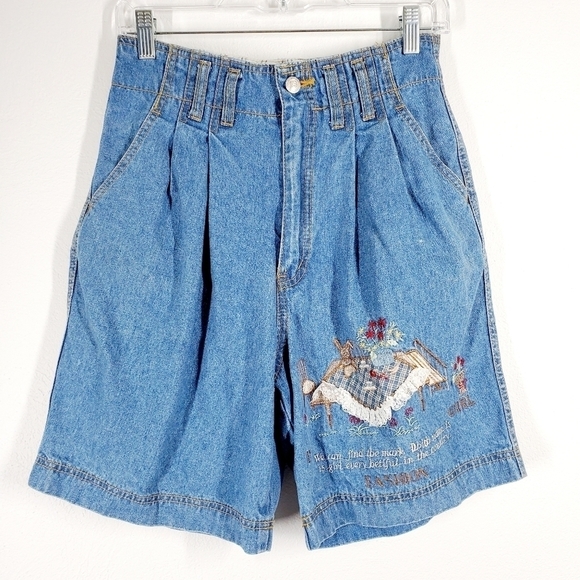 INVESTMENT DENIM SHORTS - Picture 1 of 6